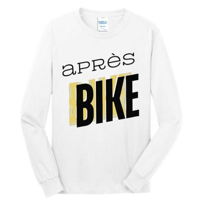 Ride Hard Chill Harder AprèS Bike Effects Tall Long Sleeve T-Shirt