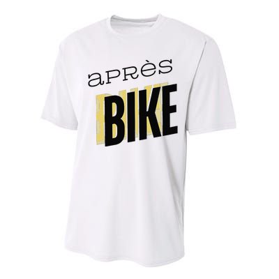 Ride Hard Chill Harder AprèS Bike Effects Performance Sprint T-Shirt