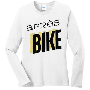 Ride Hard Chill Harder AprèS Bike Effects Ladies Long Sleeve Shirt