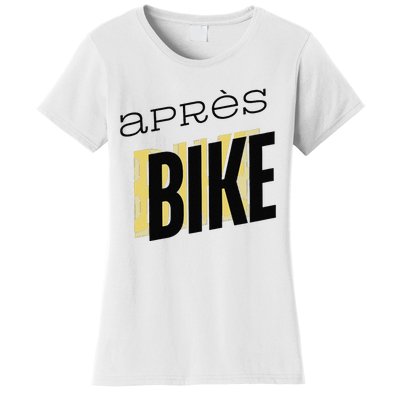 Ride Hard Chill Harder AprèS Bike Effects Women's T-Shirt