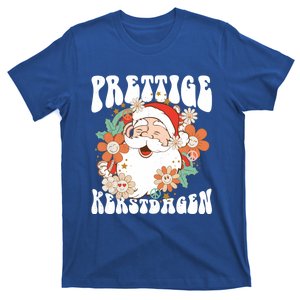 Retro Holland Christmas Dutch Santa Xmas Prettige Kerstdagen Gift T-Shirt