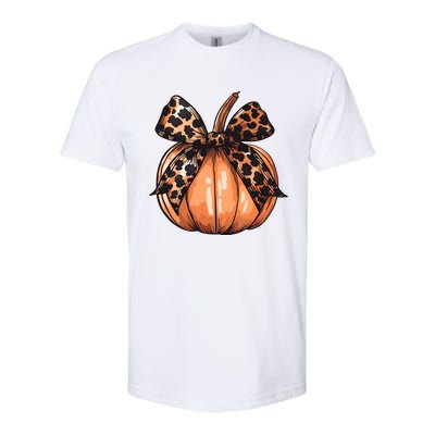 Retro Halloween Coquette Bow Softstyle CVC T-Shirt