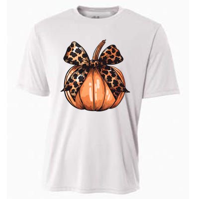 Retro Halloween Coquette Bow Cooling Performance Crew T-Shirt