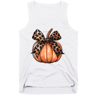 Retro Halloween Coquette Bow Tank Top