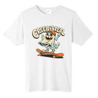 Retro Halloween Creep It Real Vintage Ghost Halloween Tall Fusion ChromaSoft Performance T-Shirt