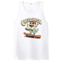 Retro Halloween Creep It Real Vintage Ghost Halloween PosiCharge Competitor Tank