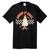 Retro Halloween Creep it Real Vintage Ghost Halloween Tall T-Shirt