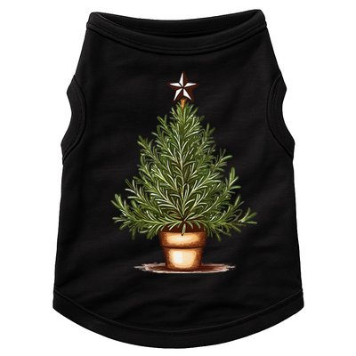 Rosemary Herb Christmas Tree Doggie Tank