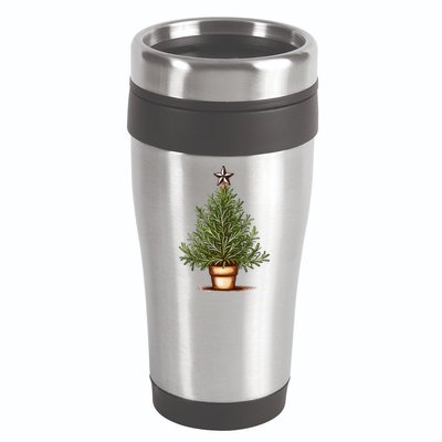 Rosemary Herb Christmas Tree 16oz Travel Tumbler