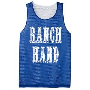 Ranch Hand Cute Gift Mesh Reversible Basketball Jersey Tank