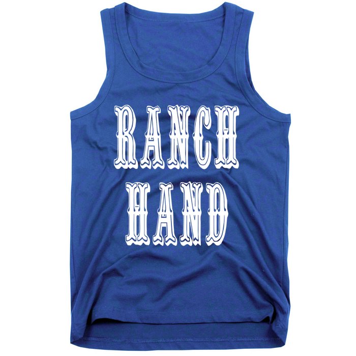 Ranch Hand Cute Gift Tank Top