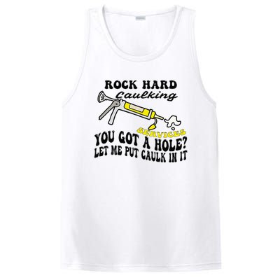 Rock Hard Caulking Services You Got A Hole Let Me Put Caulk PosiCharge Competitor Tank