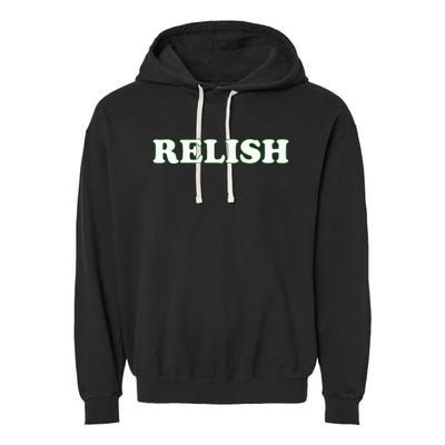 Relish Halloween Couples Costume Pretend IM Relish Garment-Dyed Fleece Hoodie