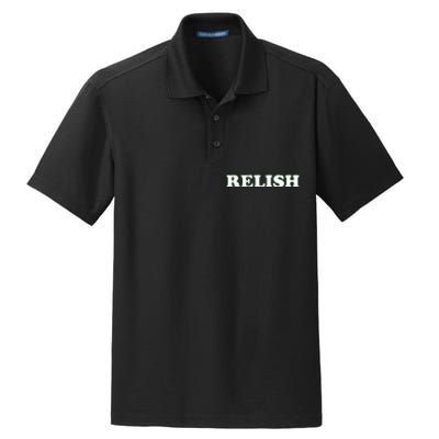 Relish Halloween Couples Costume Pretend IM Relish Dry Zone Grid Polo