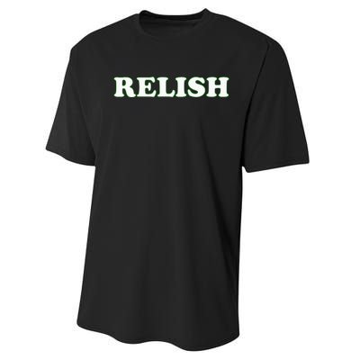 Relish Halloween Couples Costume Pretend IM Relish Performance Sprint T-Shirt