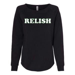 Relish Halloween Couples Costume Pretend IM Relish Womens California Wash Sweatshirt