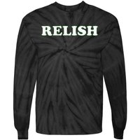 Relish Halloween Couples Costume Pretend IM Relish Tie-Dye Long Sleeve Shirt