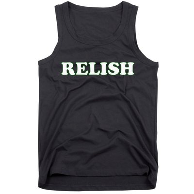 Relish Halloween Couples Costume Pretend IM Relish Tank Top