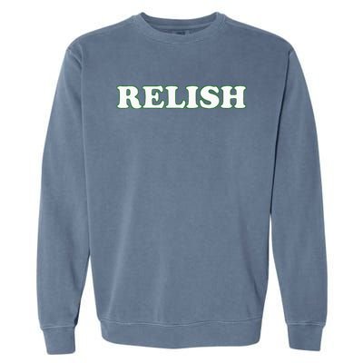 Relish Halloween Couples Costume Pretend IM Relish Garment-Dyed Sweatshirt