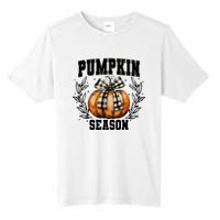 Retro Halloween Coquette Bow Pumpkin Season Tall Fusion ChromaSoft Performance T-Shirt