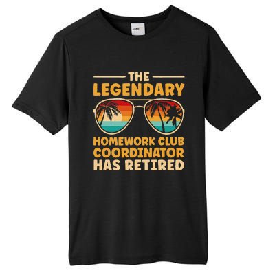 Retirement Homework Club Coordinator Retired Tall Fusion ChromaSoft Performance T-Shirt