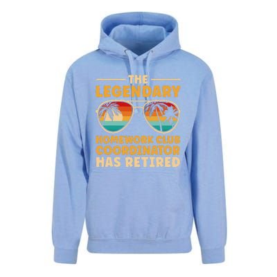 Retirement Homework Club Coordinator Retired Unisex Surf Hoodie