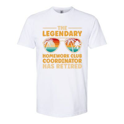 Retirement Homework Club Coordinator Retired Softstyle CVC T-Shirt