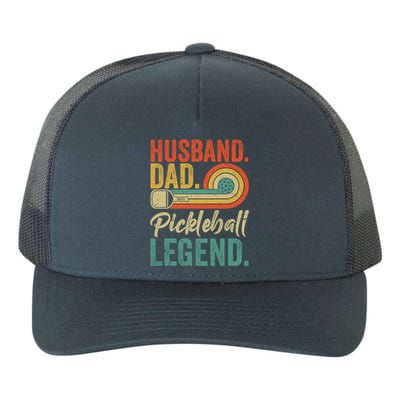 Retro Husband Dad Pickleball Legend Daddy Fathers Day Great Gift Yupoong Adult 5-Panel Trucker Hat