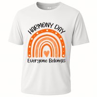 Rainbow Harmony Day Everyone Belongs Cooling Performance Crew T-Shirt