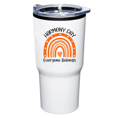 Rainbow Harmony Day Everyone Belongs Tumbler