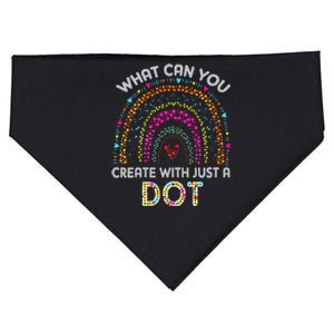 Rainbow Happy Dot Day Gift USA-Made Doggie Bandana