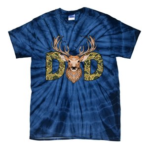 Retro Hunter Dad Deer Hunting Tie-Dye T-Shirt