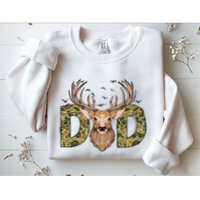Retro Hunter Dad Deer Hunting Sweatshirt