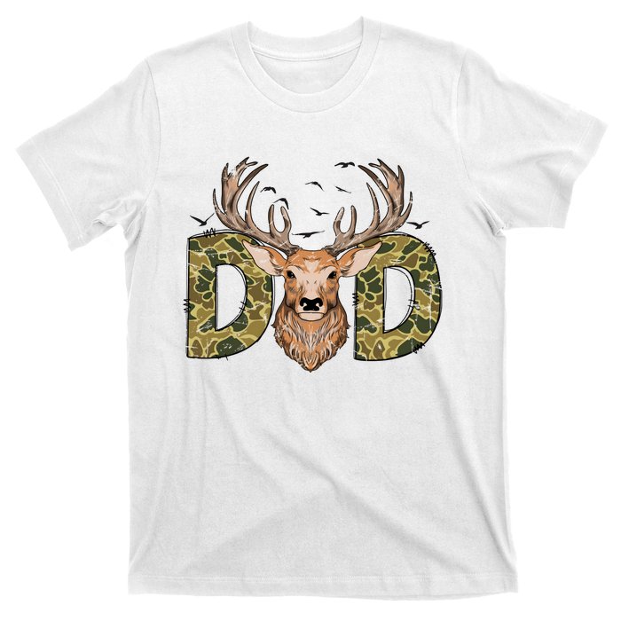 Retro Hunter Dad Deer Hunting T-Shirt