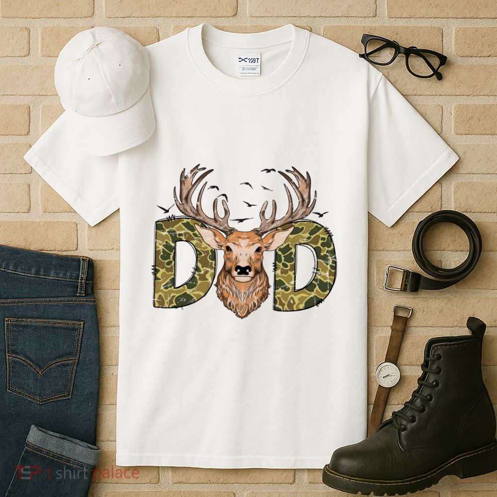 Retro Hunter Dad Deer Hunting Tall T-Shirt