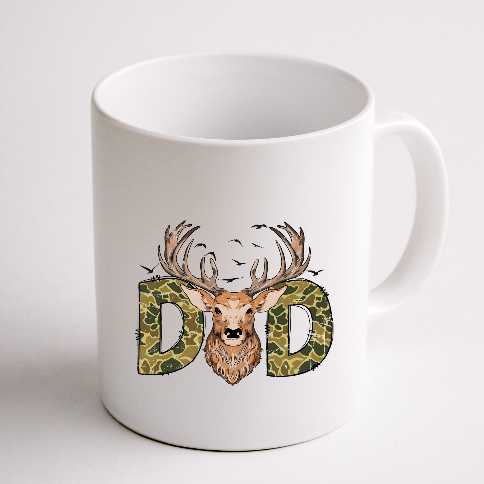 Retro Hunter Dad Deer Hunting Mug