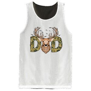 Retro Hunter Dad Deer Hunting Mesh Reversible Basketball Jersey Tank