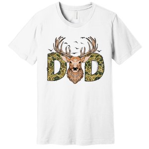 Retro Hunter Dad Deer Hunting Premium T-Shirt