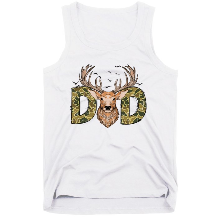 Retro Hunter Dad Deer Hunting Tank Top