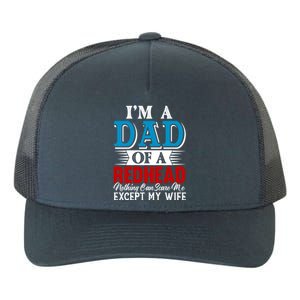 Redhead Hair Dad Fathers Day Funny Saying Gift Yupoong Adult 5-Panel Trucker Hat