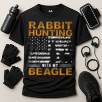 Rabbit Hunting Dog Beagle Hunter Hunting Dog Beagles Cooling Performance Crew T-Shirt