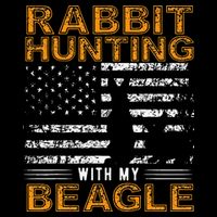 Rabbit Hunting Dog Beagle Hunter Hunting Dog Beagles Youth Performance Sprint T-Shirt