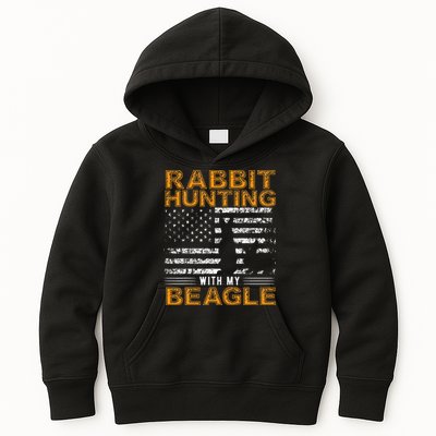 Rabbit Hunting Dog Beagle Hunter Hunting Dog Beagles Kids Hoodie