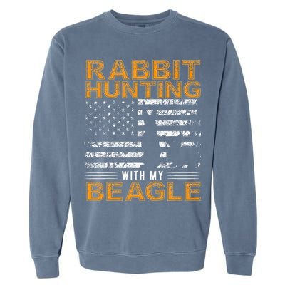 Rabbit Hunting Dog Beagle Hunter Hunting Dog Beagles Garment-Dyed Sweatshirt