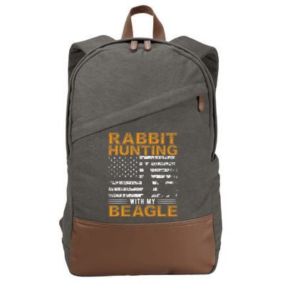 Rabbit Hunting Dog Beagle Hunter Hunting Dog Beagles Cotton Canvas Backpack