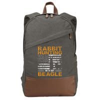 Rabbit Hunting Dog Beagle Hunter Hunting Dog Beagles Cotton Canvas Backpack