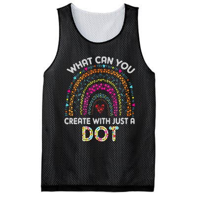 Rainbow Happy Dot Day September 15 What You Can Mesh Reversible Basketball Jersey Tank