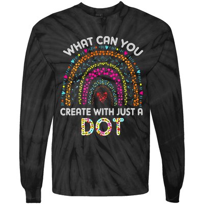 Rainbow Happy Dot Day September 15 What You Can Tie-Dye Long Sleeve Shirt