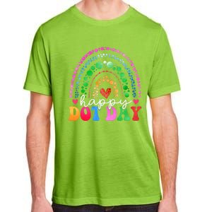 Rainbow Happy Dot Day 2024 15th September Adult ChromaSoft Performance T-Shirt