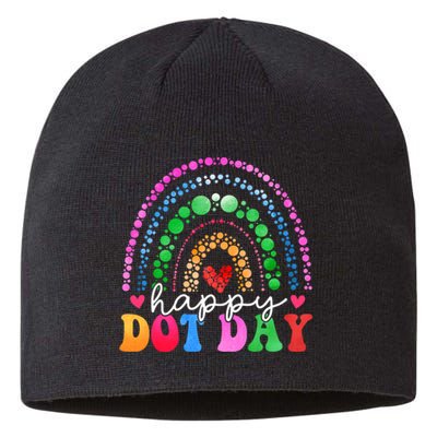 Rainbow Happy Dot Day 2024 15th September Sustainable Beanie